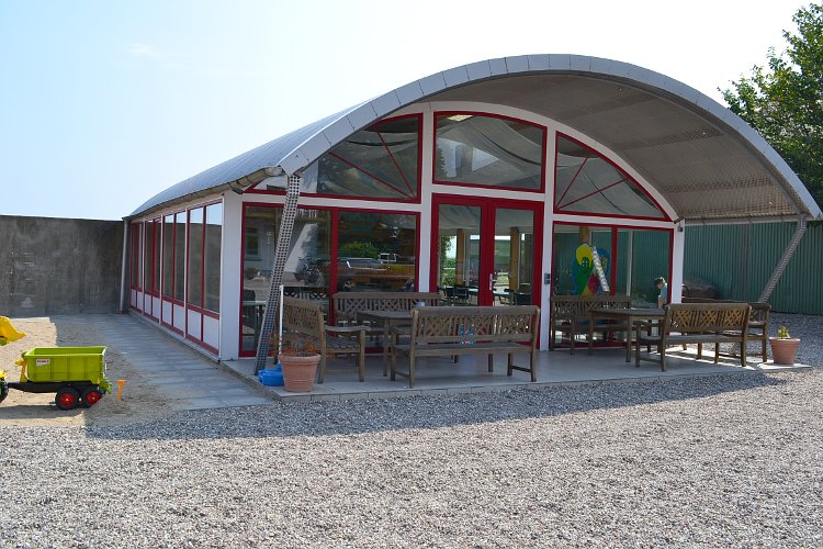 Grillhalle auf dem Ostsee Ferienhof